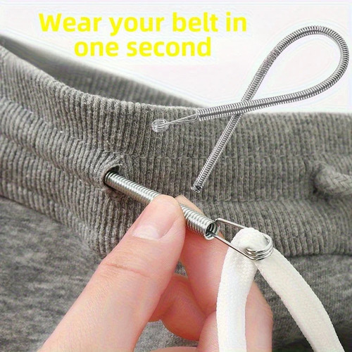 Flexible spring drawstring - flexible,