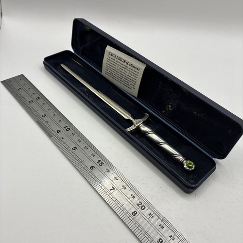 Vtg justin metal excalibur - justin,