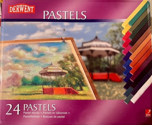 Derwent pastel blocks - blocks, 24