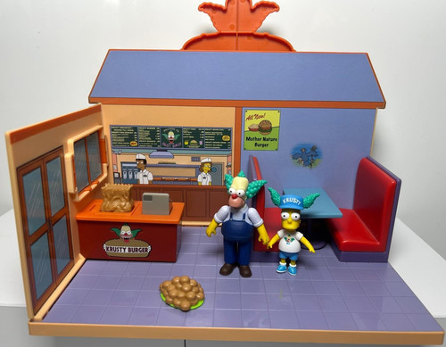 The simpsons krusty - simpsons, burger