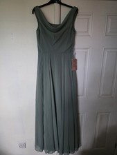 Stacees Sage green chiffon