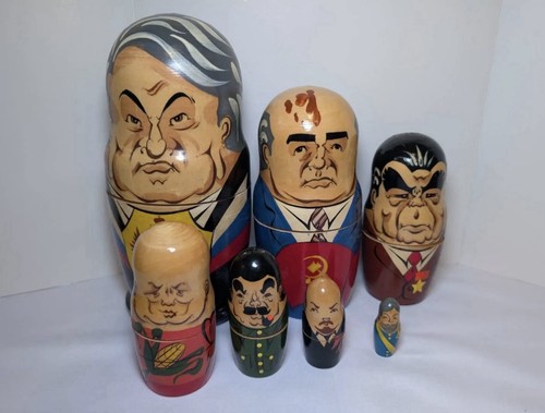 Vintage russian leader - russian,