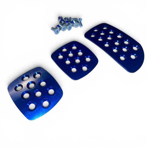 Alloy blue pedal extension pad - alloy,
