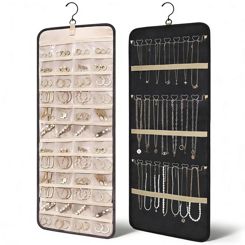 Hanging jewelry organizer dual - hanging,
