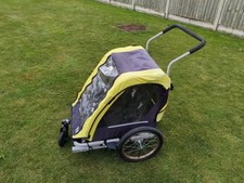 Halfords Kids Children's Bike Trailer Push Chair