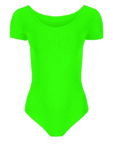 Short sleeve leotard girls - short,