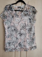 M&Co Ladies Top Pink Size 14