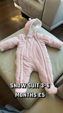 George Snow Suit Baby Girls
