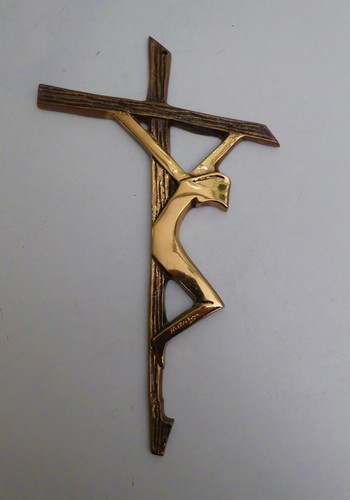 Bronze crucifix richard - crucifix,