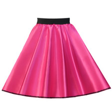 GIRLS 50s Costume Skirt ROCK N