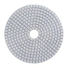 5-Inch 30 Grits Diamond Polishing Pad Wet/Dry for Stone Concrete Marble Tile