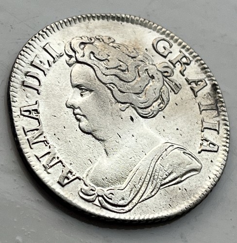 Queen anne 1711 shilling - 1711,