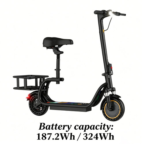 Electric scooter with seat - electric,