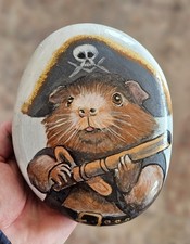 Painting on Stone Hand Painted