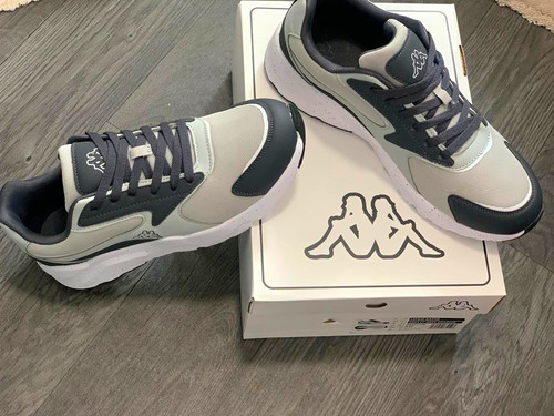 Kappa men grey white - kappa, men's