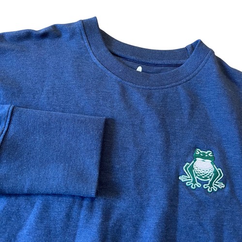 Johnnie frog embroidered - frog,