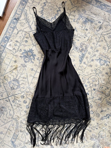 Vintage lace chemise dress - vintage,