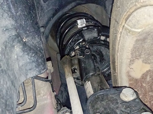 Front left shock absorber - absorber, /