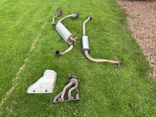 Honda Civic Type R Fn2 GENUINE Cat Back Exhaust Inc Manifold+heat shield!BARGAIN
