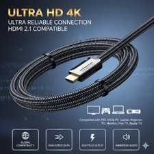 FLAT 4K HDMI CABLE 2.1 ULTRA