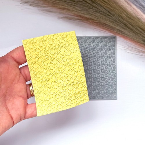 Texture mat daisies - texture,