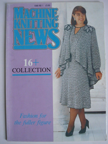 Vintage machine knitting news - vintage,