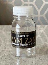Zam Zam Water Bottles With Stickers 125ml - 10 Pack Self Sealed