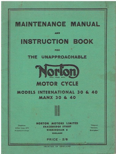 Norton international 40 - international,