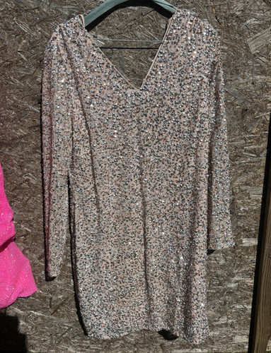 Coast pink silver sequin - coast,