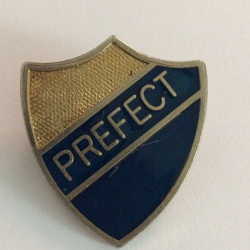 Vintage prefect shield - vintage,