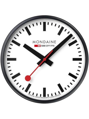 Mondaine a990 clock 12sbb - mondaine, a990.clock.12sbb