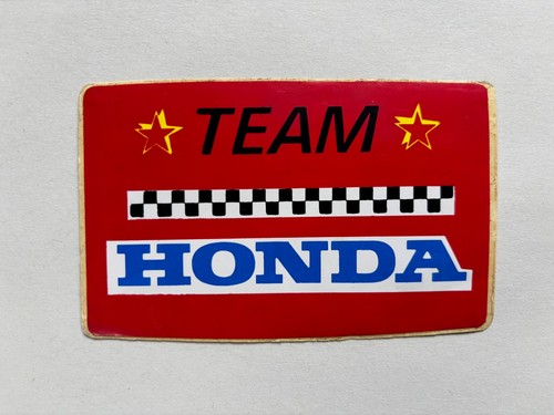 Vintage motorcycle sticker