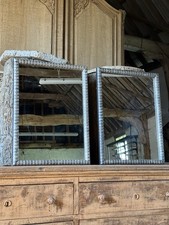 Pair Of 19th Century Silver Gilt Wall Mirrors