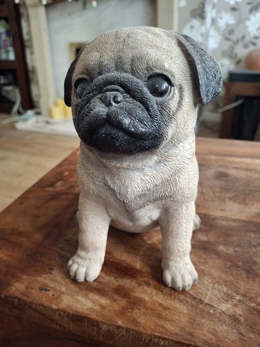 Pug dog resin - dog,