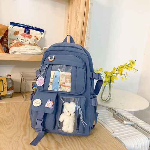 Backpack multi pocket - backpack, nylon