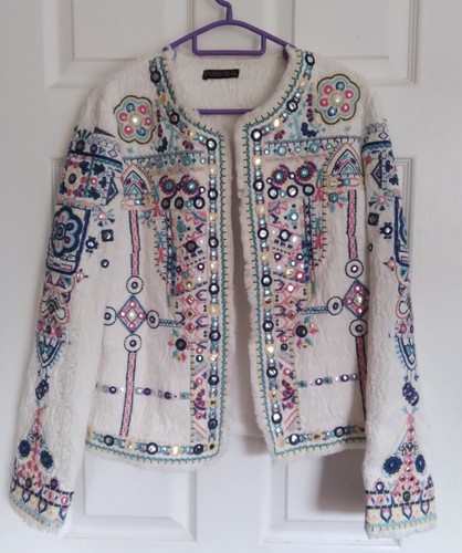 Studio white quilted jacket - studio,