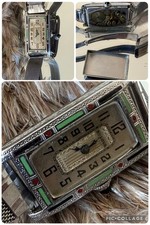 1935 Ladies Art Deco Enamel