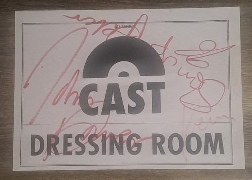 Cast band autograph signed - cast,