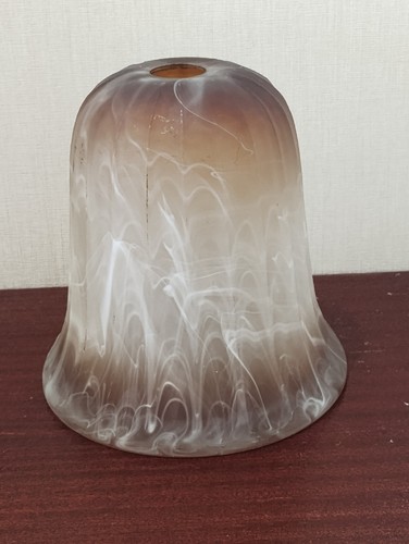 Vintage bell glass lampshade - bell,