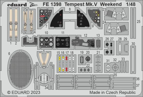 Eduard fe1398 hawker - eduard,