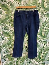 Blue 73 blue straight denim jeans size 16S