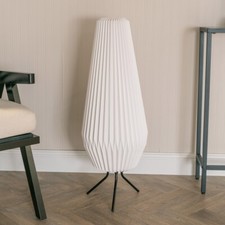 Paper Pleated Floor Lamp