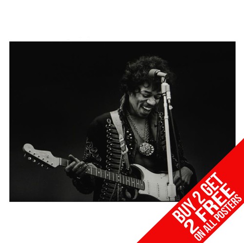 Jimi hendrix bb1 poster - hendrix,