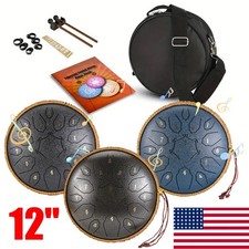 Steel Tongue Drum 15 Notes 12