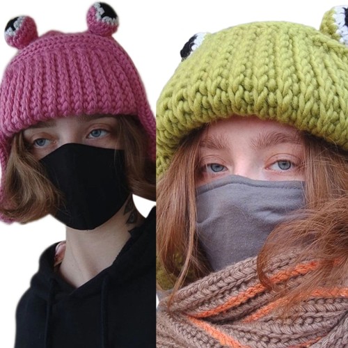 For frog eye hat - frog, big