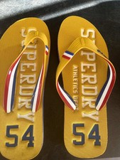 Superdry Mens flip flops UK Size 9 NEW