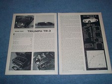 1957 Triumph TR-3 Vintage Road