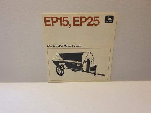 John deere ep15 ep25 rotary - john, &