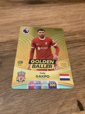 Cody Gakpo GOLDEN BALLER #4 Card PANINI XL ADRENALYN 2024 Premier League