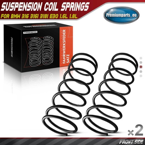 New coil springs front - 2x,
